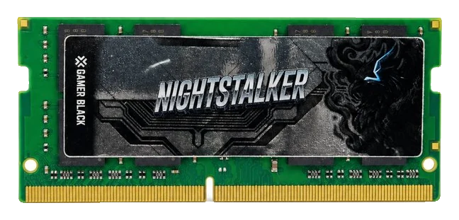 Nightstalker DDR4 8GB 3200MHz Notebook Gamer Black