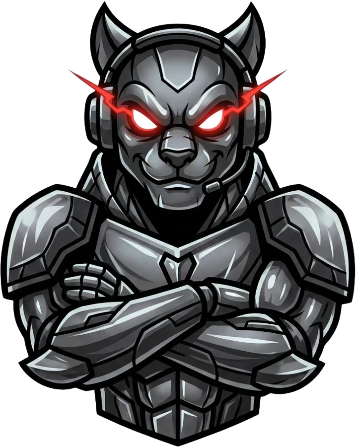 Nox, mascote da Gamer Black
